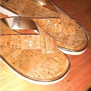 BNOWB Donald Pliner Haddie Cork Sandals PFSFH